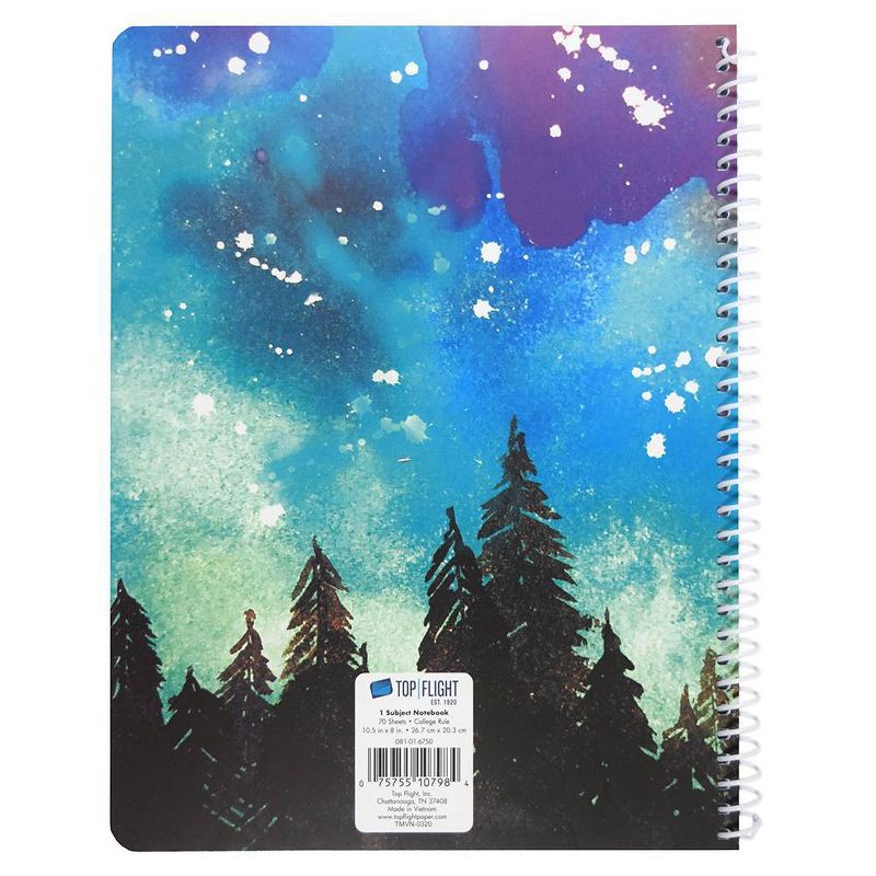 Spiral Notebook 1 Subject Wide Ruled Environmental Life is Pretty Amazing - Top Flight