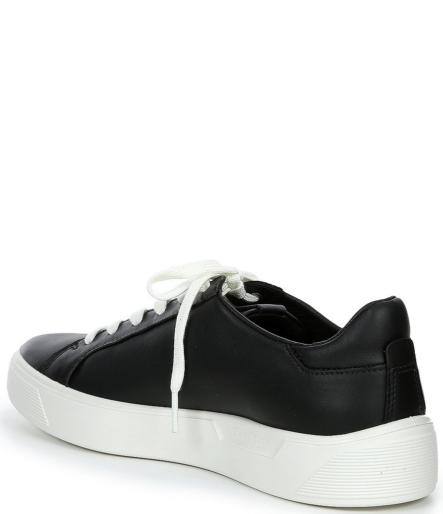 ECCO Street Tray Leather Lace-Up Sneakers