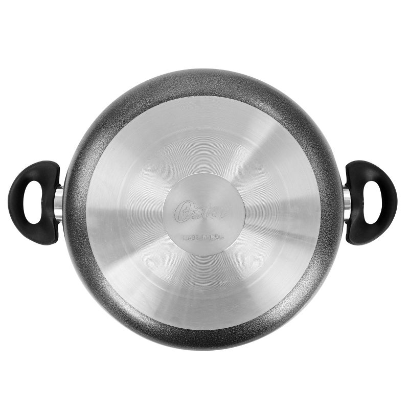 Meyer Corporation Anolon Nouvelle Copper Luxe Hard-Anodized Nonstick Casserole, 4-Quart, Onyx