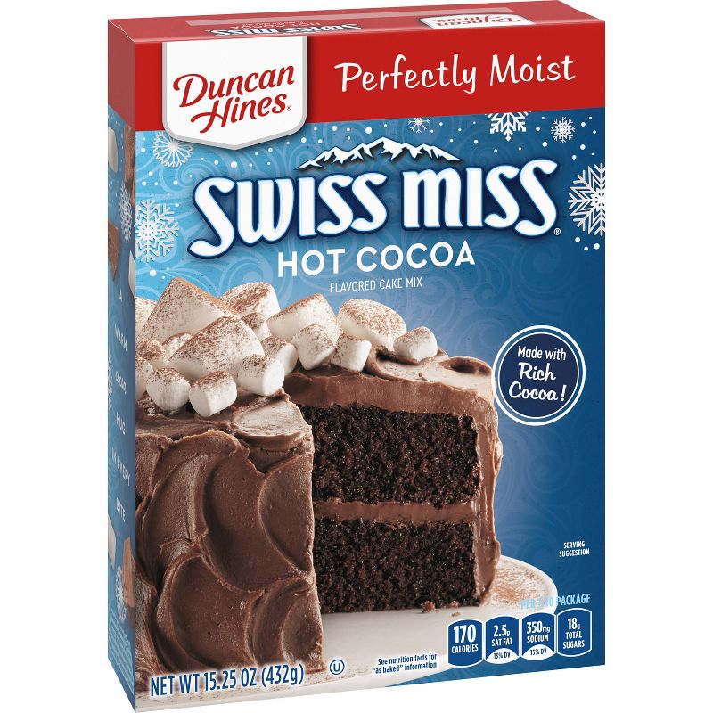 Duncan Hines Swiss Miss Holiday Cake - 15.25oz