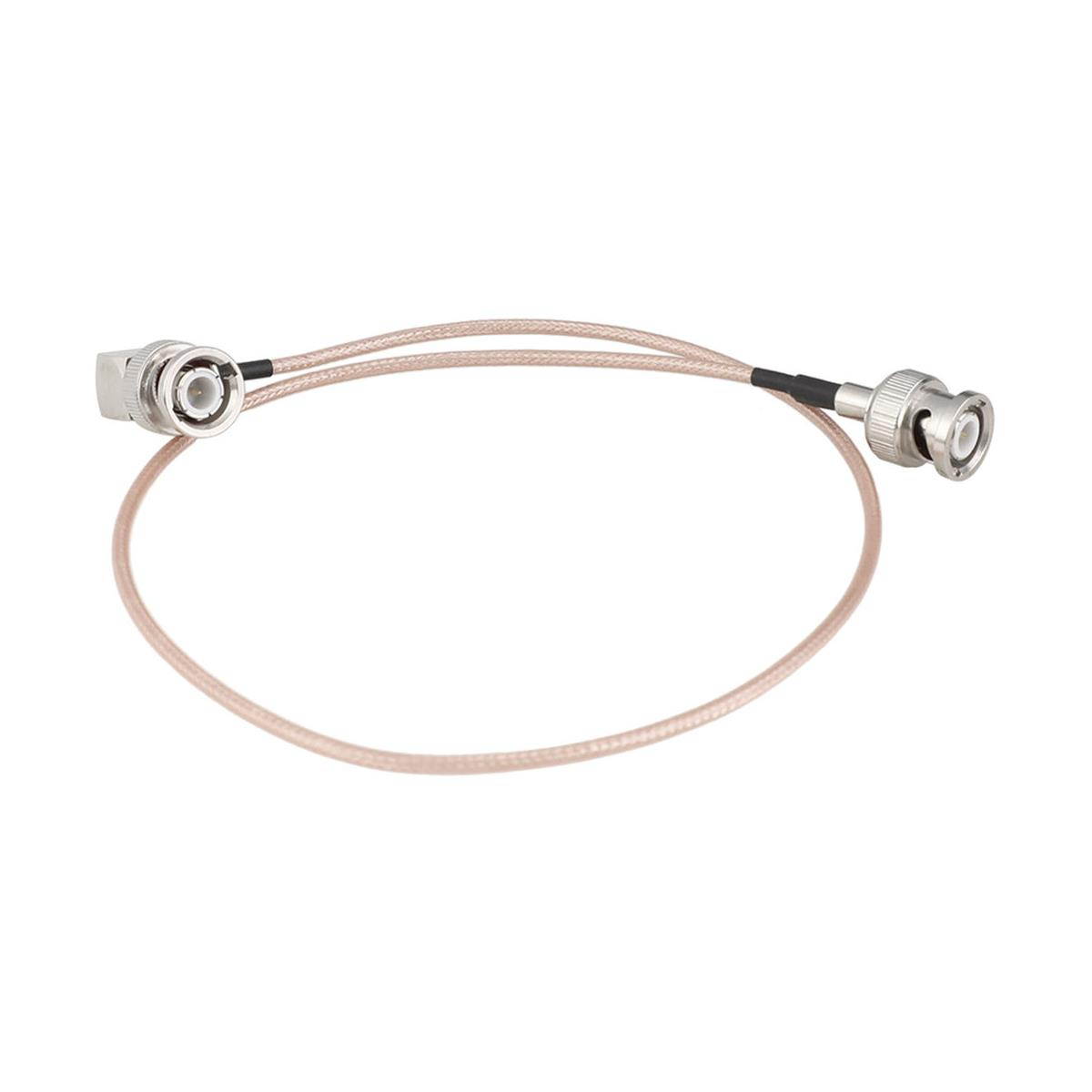 CAMVATE 20" Right-Angle BNC Male to BNC Male HD-SDI Cable for On Camera Monitor