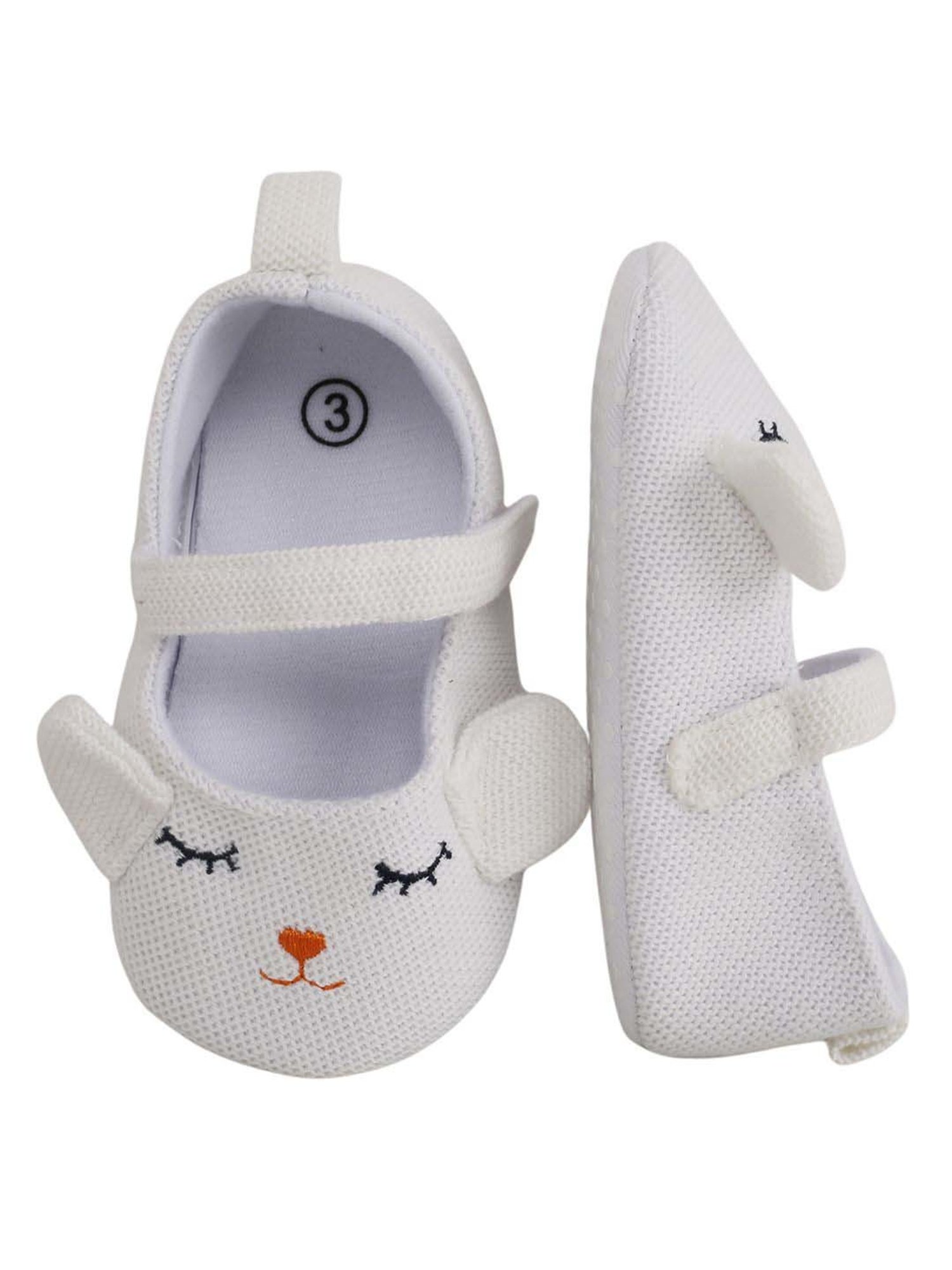 Baby Moo Kids Cream Casual Mary Jane Shoes