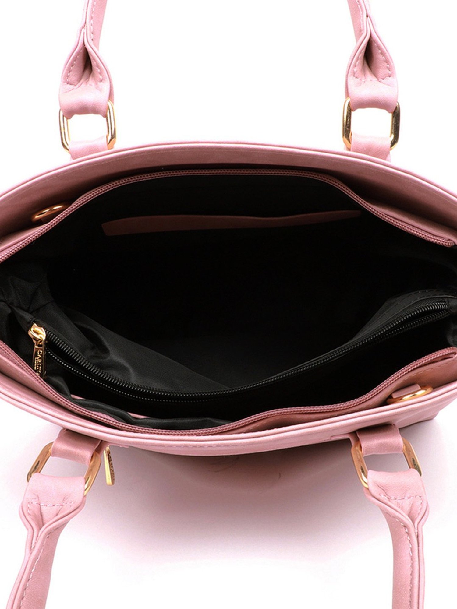 Carlton London Pink Medium Handbag