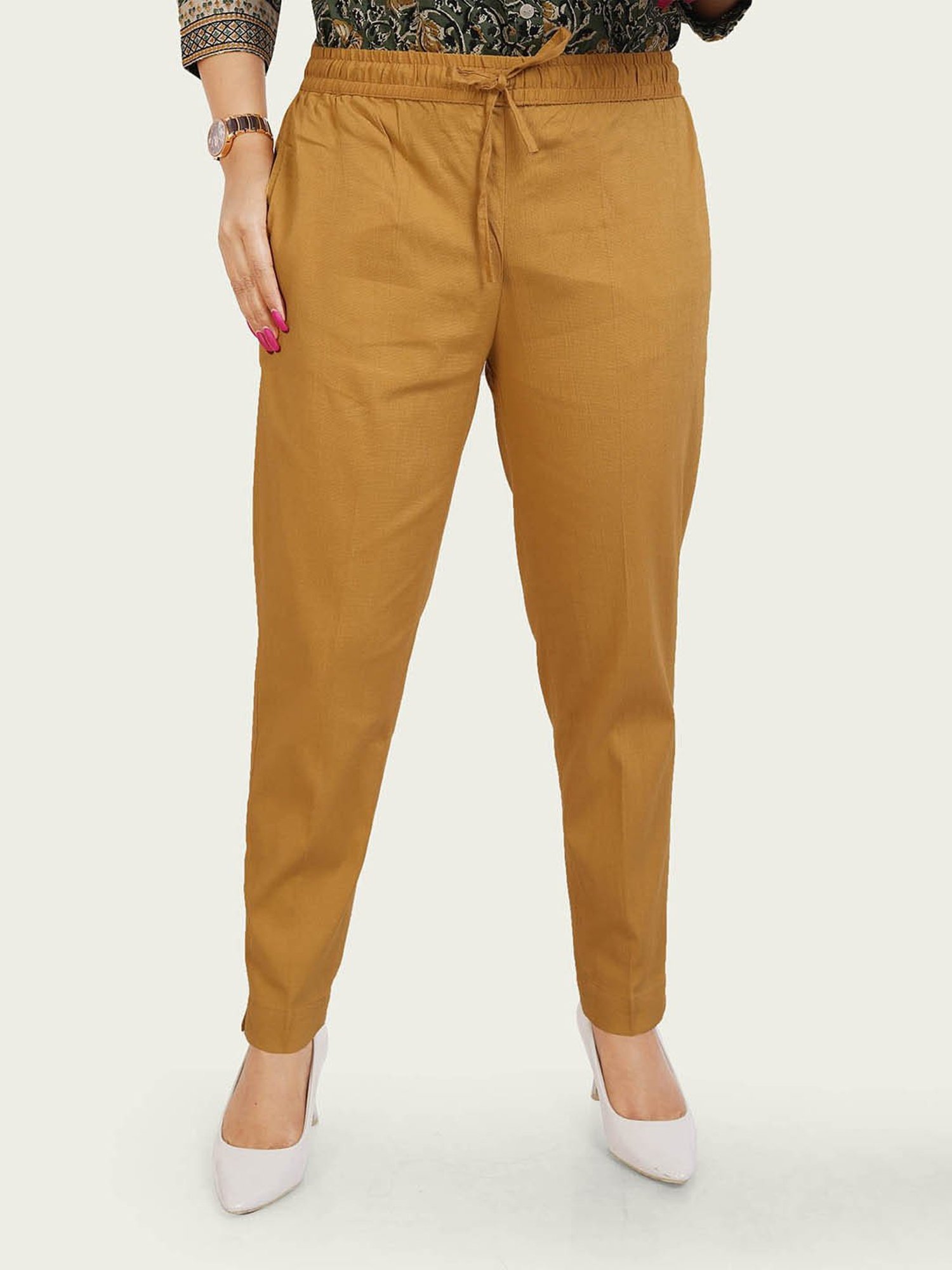 Cotton Culture Beige Pants