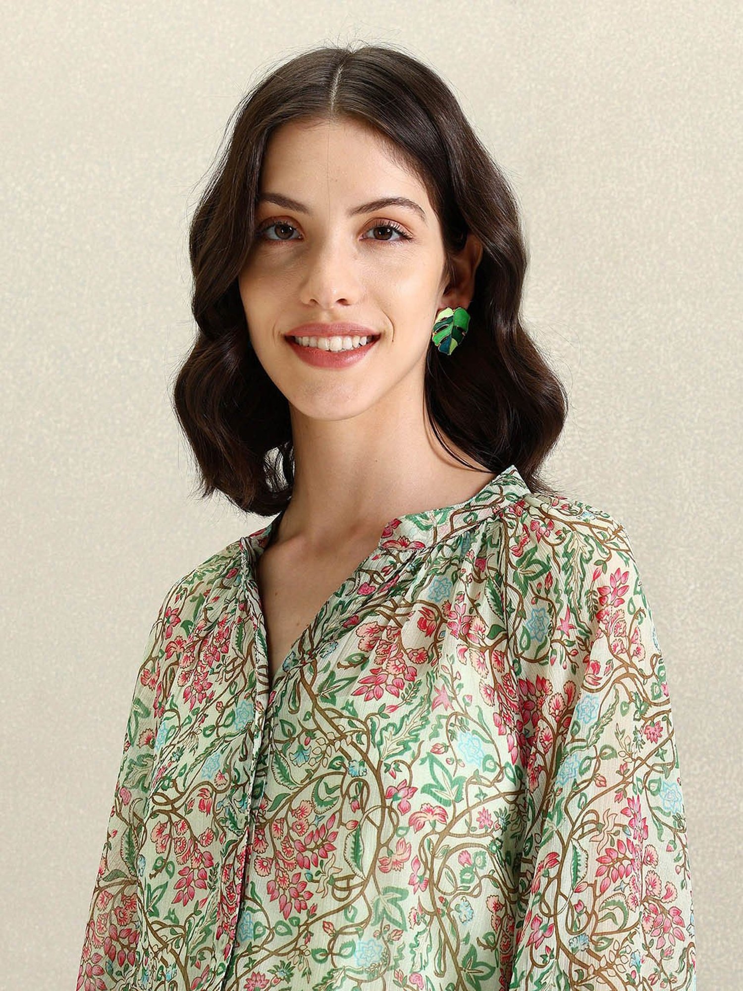 U.S. Polo Assn. Multicolor Printed Top