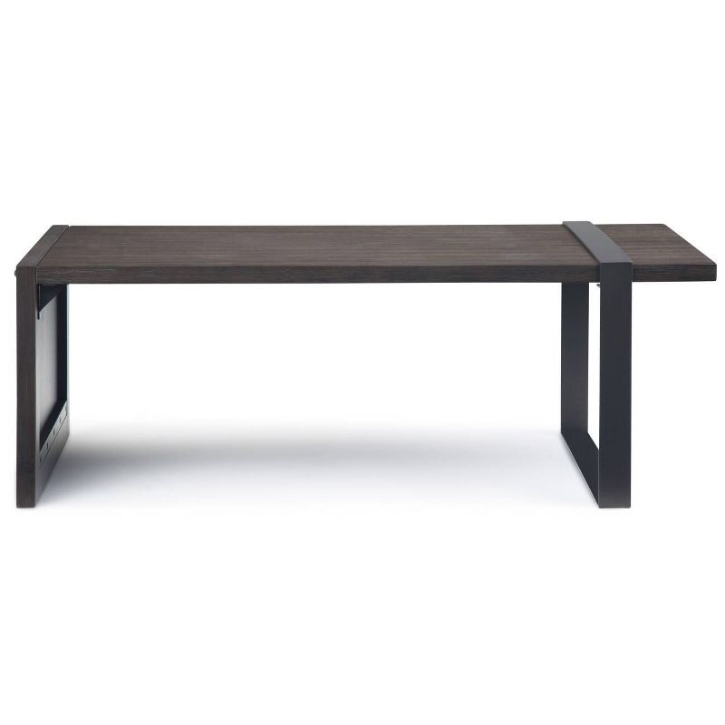 50" Franz Coffee Table Distressed Dark Brown - WyndenHall