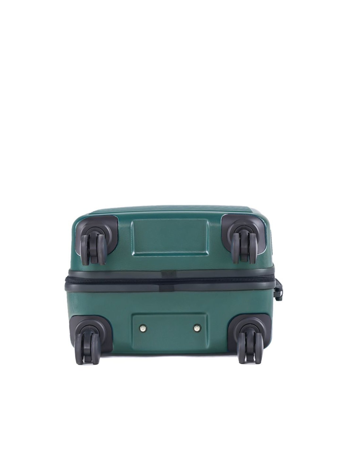 Assembly Green Textured Cabin Trolley Bag - 20 inch