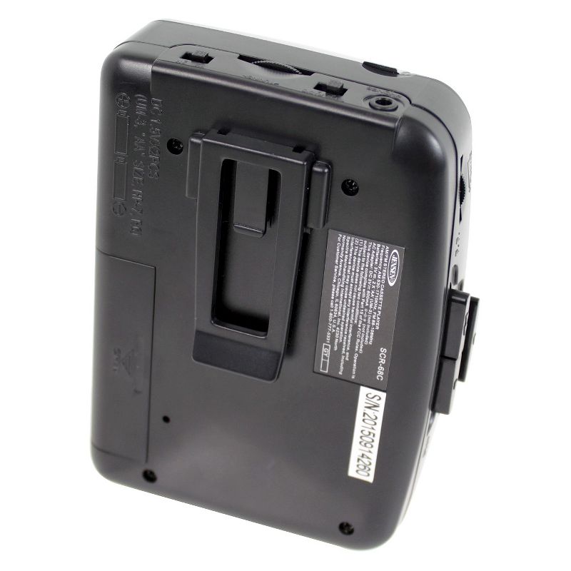 Jensen Portable Stereo Cassette Player with AM/FM Radio (SCR-68C)