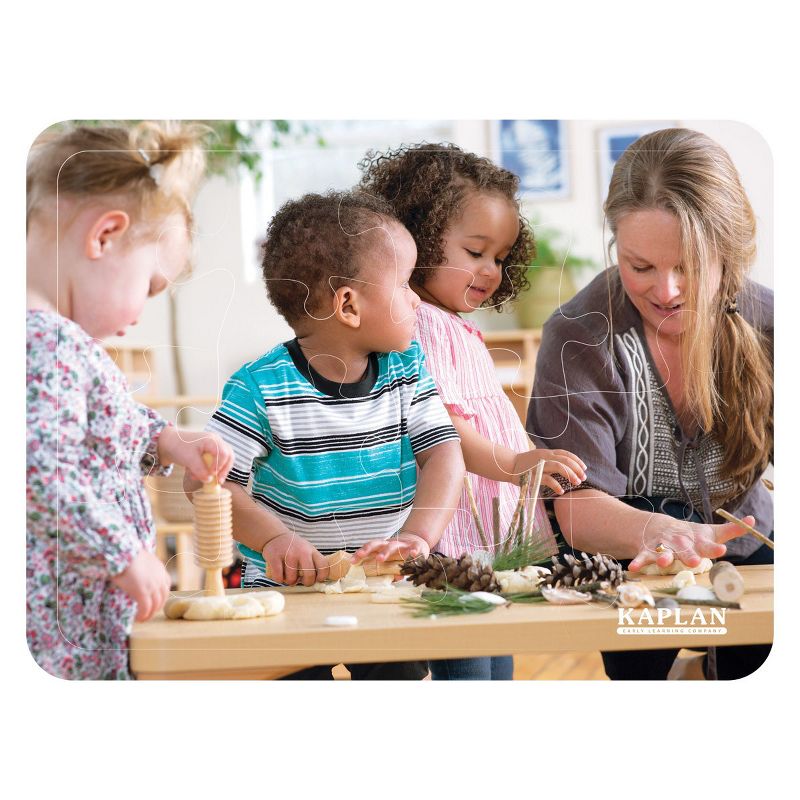 Kaplan Early Learning Friends Like Me Diversity Puzzle Set  - Set of 4