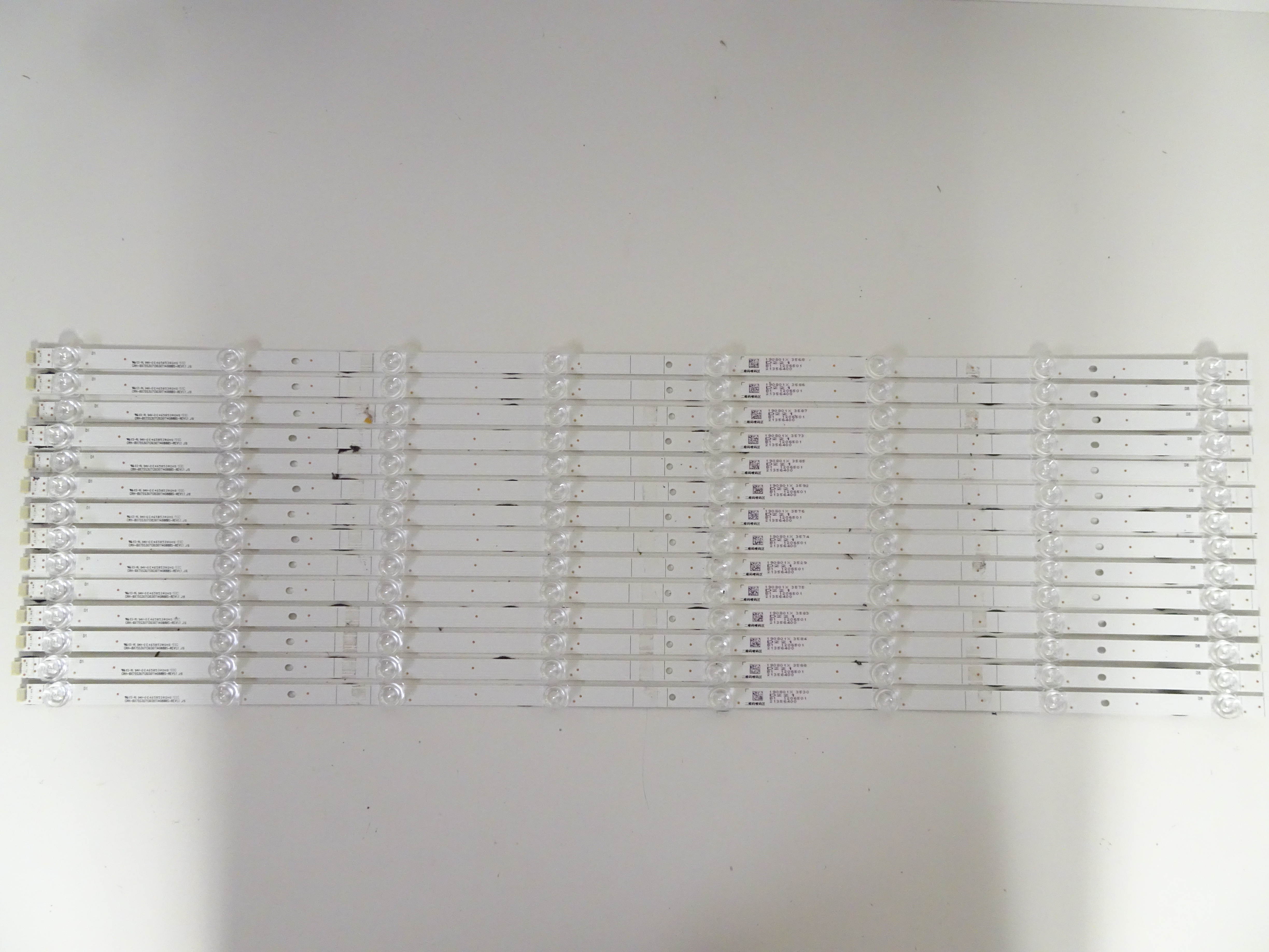 Hisense 75R6E1 LED Backlight Strip Set (14) CRH-BX75S3U713030T14088BS