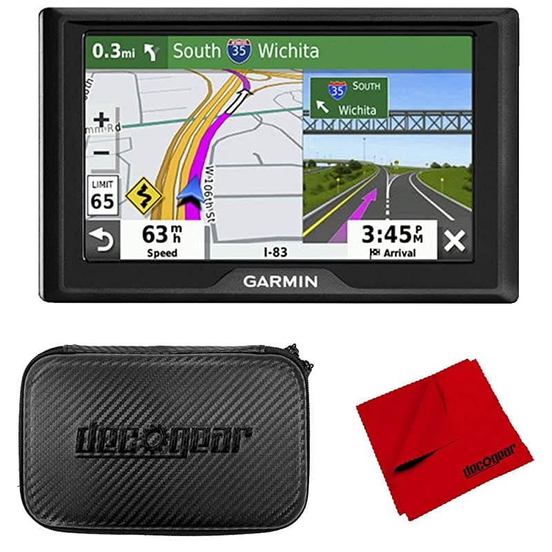 Drive 52 5 GPS Navigator and 7 EVA Case Bundle 2019 Model