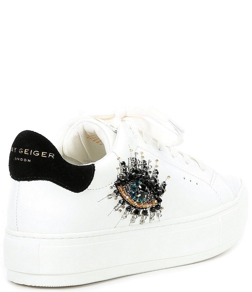 Kurt Geiger London Laney Eye Leather Sneakers