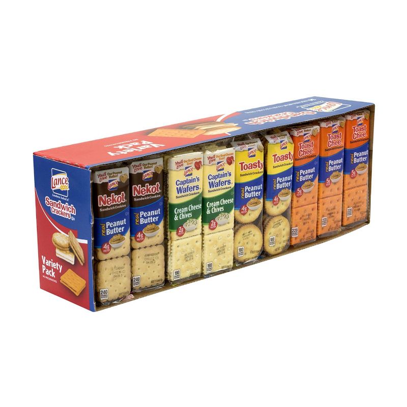 Lance Sandwich Crackers Variety Pack 36ct