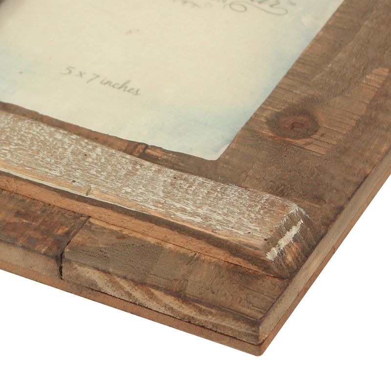 5" x 7" Wooden Barn Door Single Frame - Stonebriar Collection