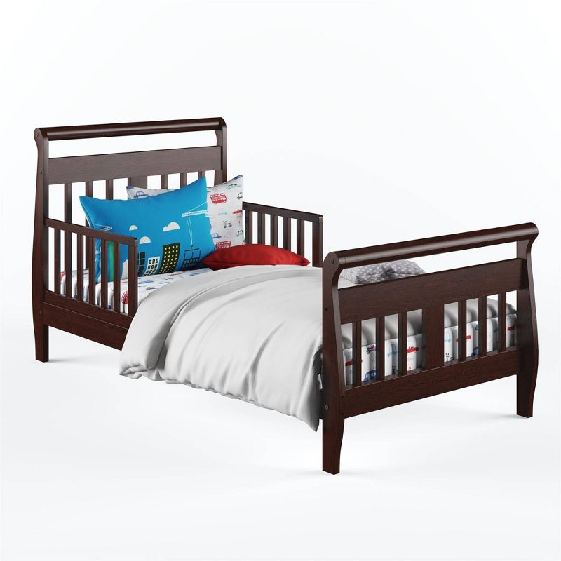 Toddler Baby Relax Apollo Sleigh Bed Espresso - Dorel Living