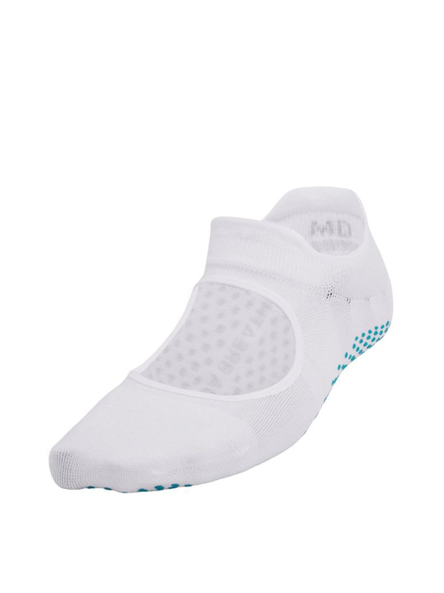 Under Armour Breathe Balance Grey Polyester Medium Socks