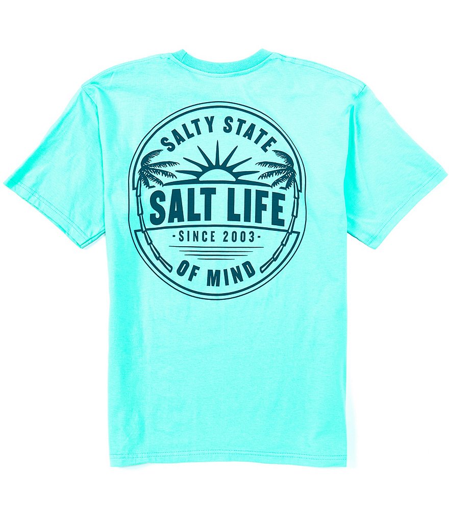 Salt Life Short-Sleeve Sunrise Palms Graphic T-Shirt