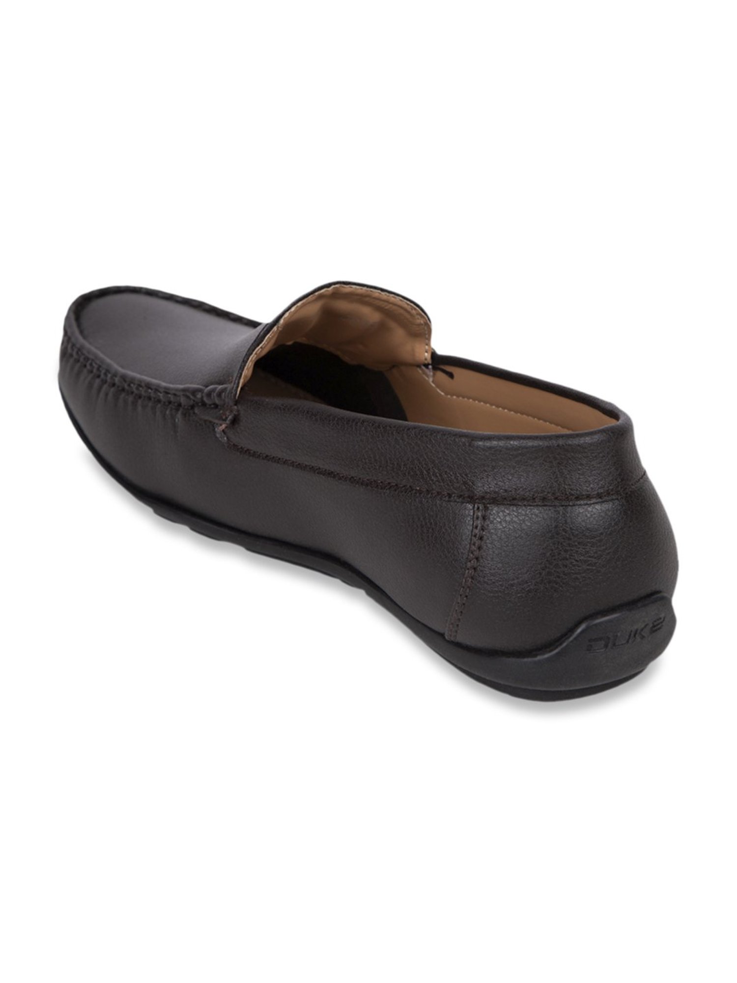 Duke Men's Dark Brown Casual Loafers