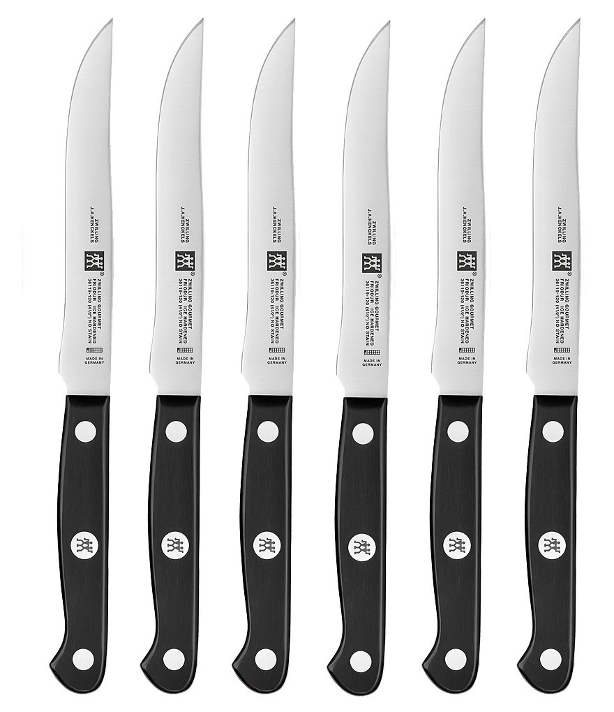 Zwilling J.A. Henckels Gourmet 6 Piece Steak Knife Set