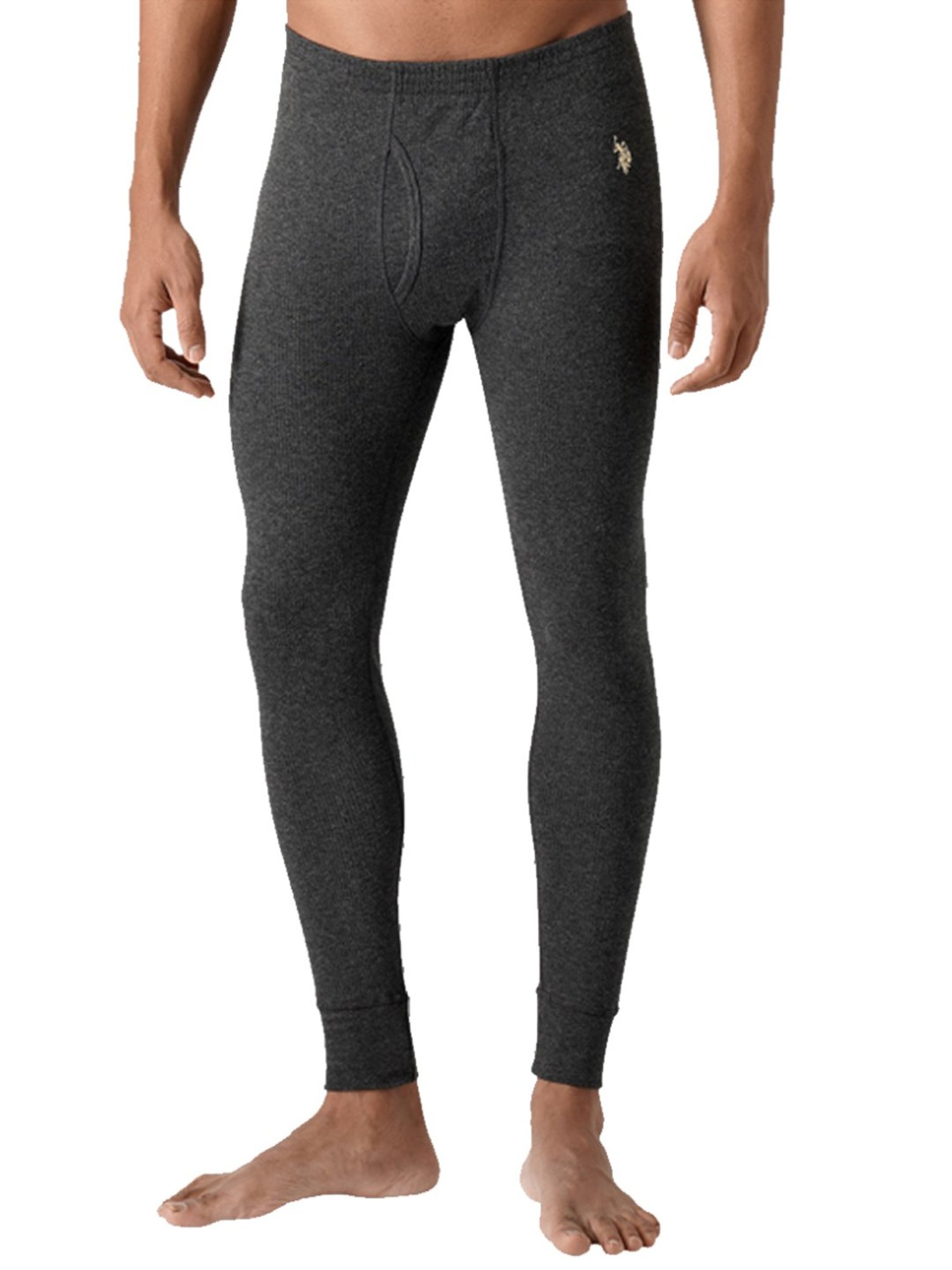 U.S. Polo Assn. Grey Cotton Regular fit Thermal