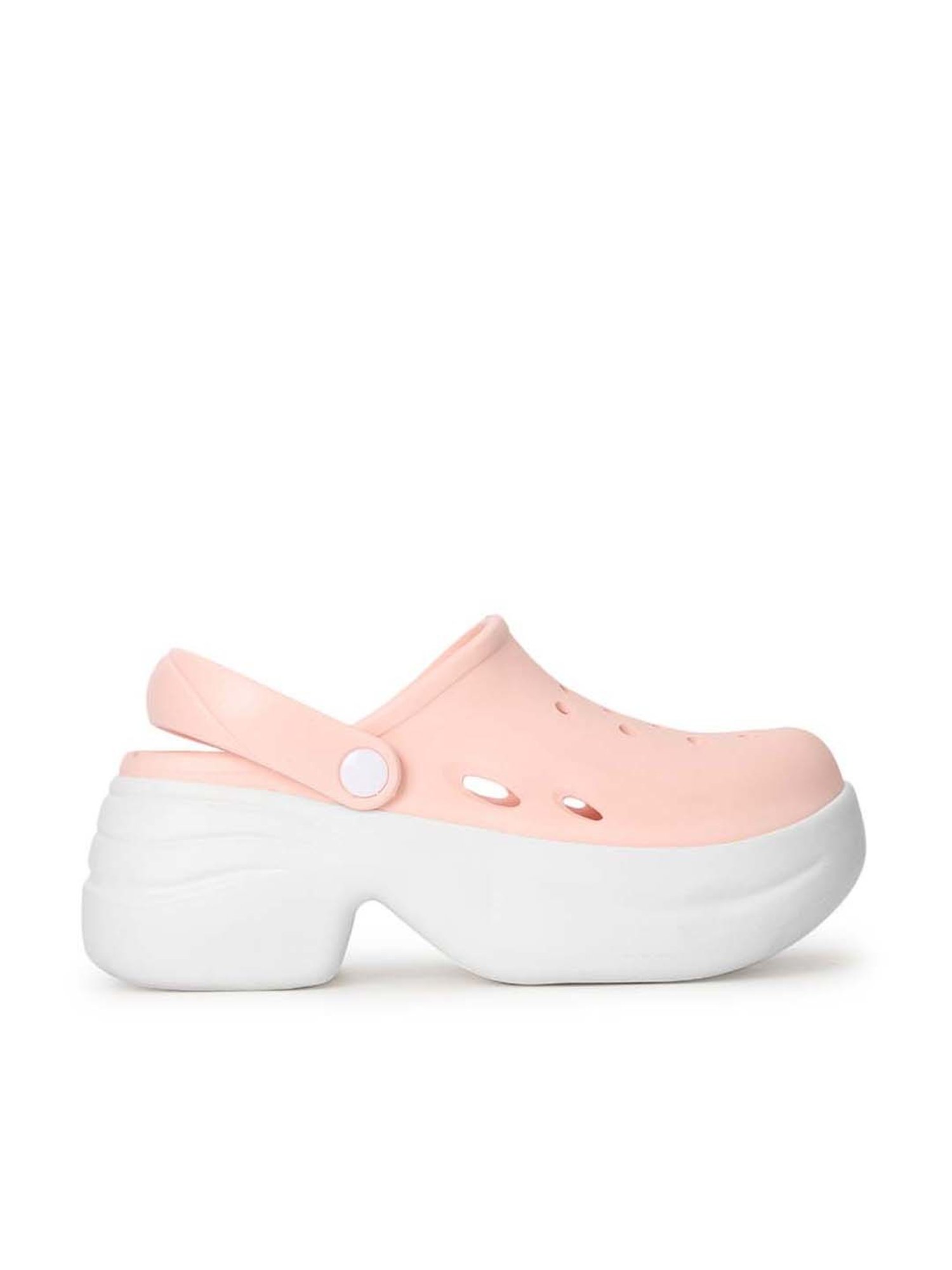 Truffle Collection Women's Pink Back Starp Clogs