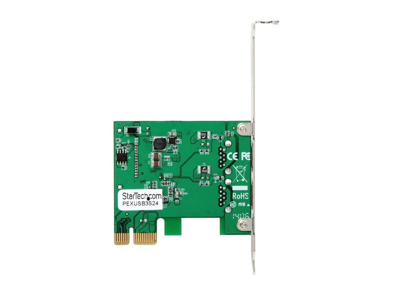 StarTech.com 2 Port PCI Express PCIe SuperSpeed USB 3.0 Controller Card w/ SATA Power Model PEXUSB3S23