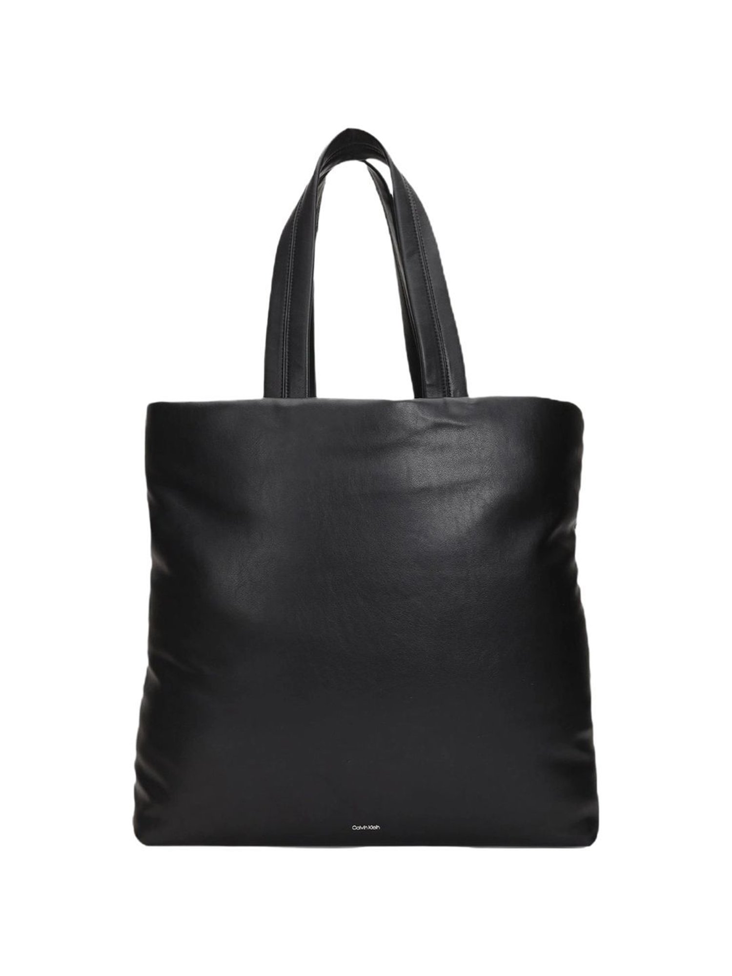 CALVIN KLEIN Black Puffed Tote