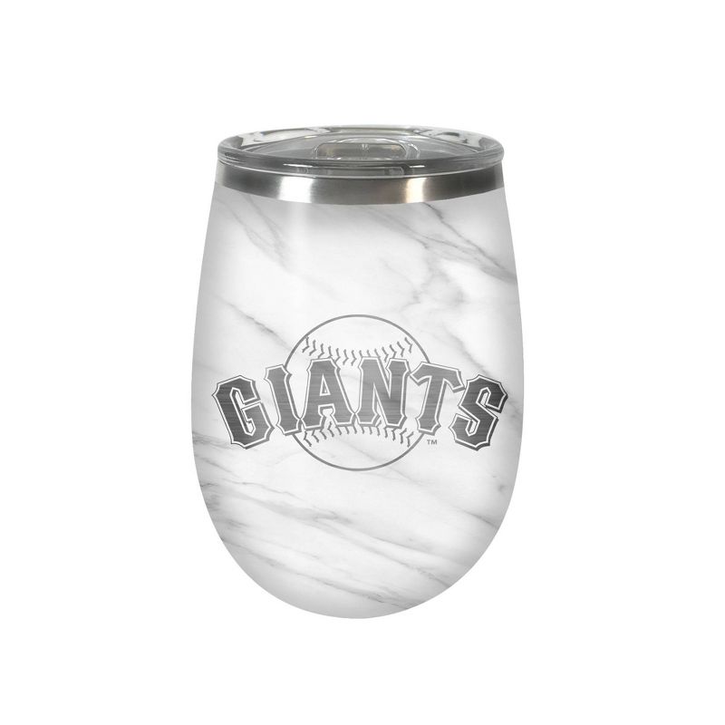 MLB San Francisco Giants 10oz Marble Wine Tumbler