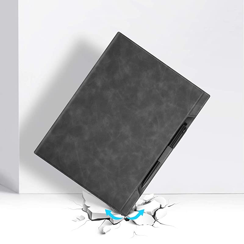 Skin Touch Feeling NonFolding Case for Onyx BOOX Note3103 Note2 103 Note Pro 103 Paper TabletPremium PU Leather Lightweight Coverwith Pencil Holder and Auto SleepWake Function