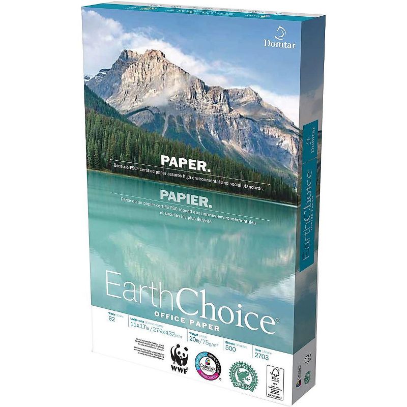Domtar EarthChoice 11" x 17" Multipurpose Paper 20 lbs. 2703