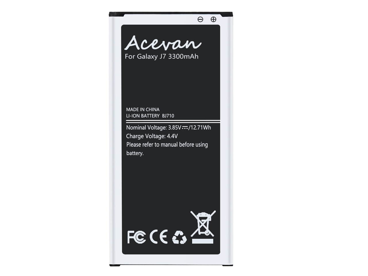 Galaxy J7 Battery 3300mAh Acevan Replacement Battery for Samsung Galaxy J7 Prime 2017 J727 J7 Perx J727P J727A J727V J727T J727R J727U, Galaxy J7 2016 J710 J710F J710T J710P EB-BJ710CBC EB-BJ710CBE