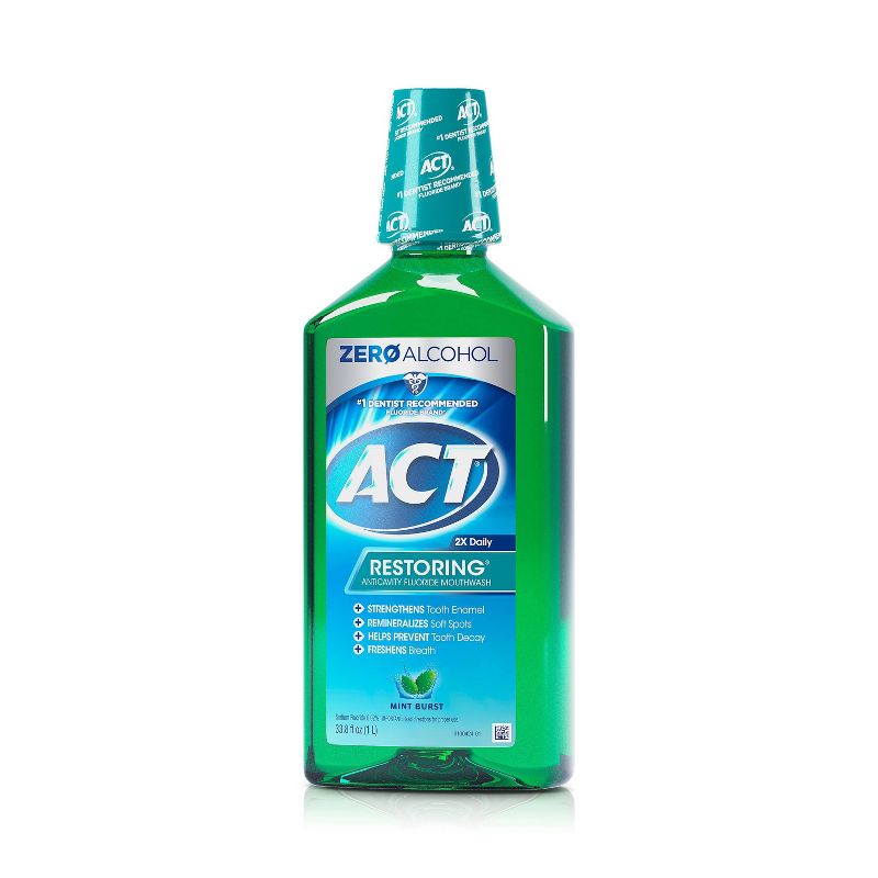 Act Restoring Mouthwash Mint Burst - 33.8 fl oz
