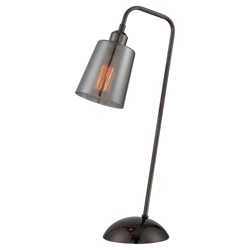 Lovette Desk Lamp Gun Metal (Includes Light Bulb) - Lite Source