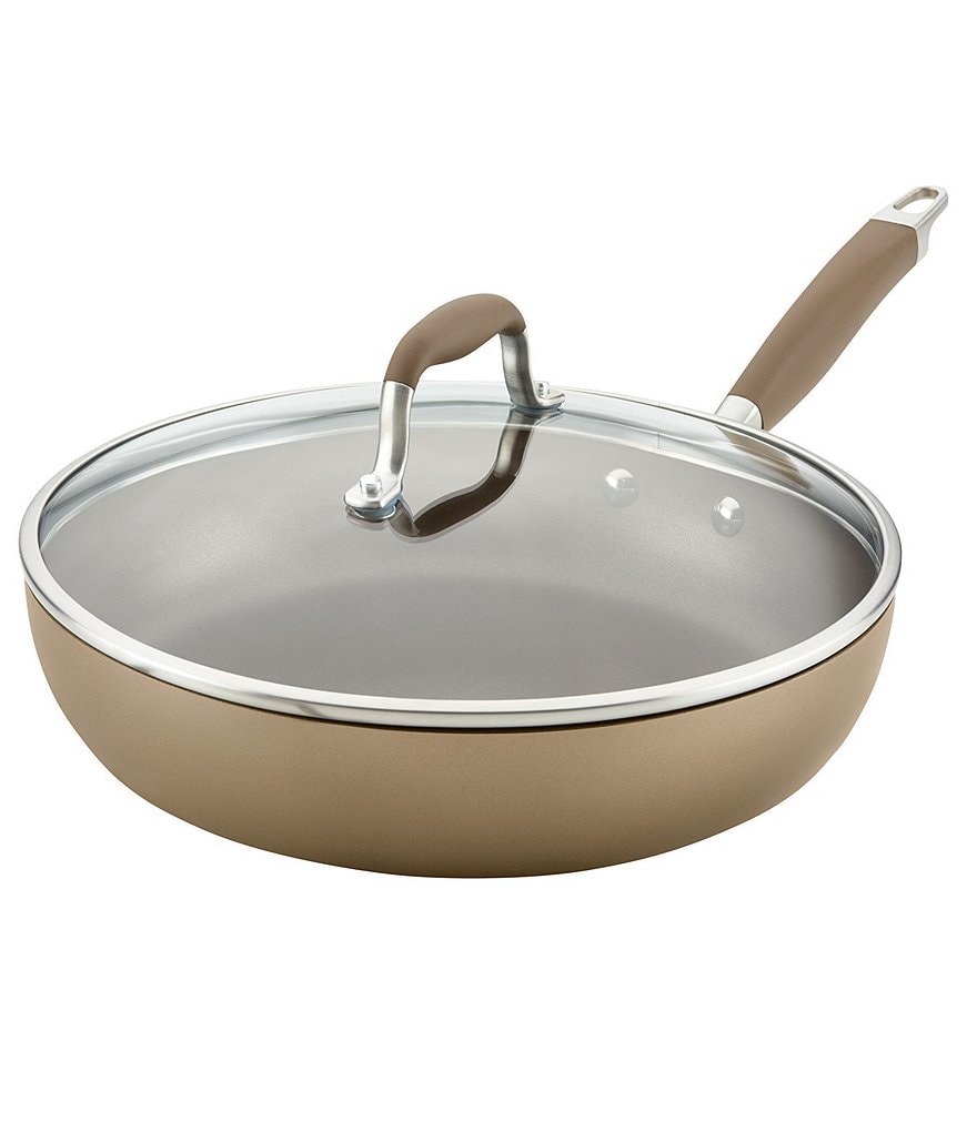 Anolon&reg; Advanced Onyx Hard-Anodized Nonstick Covered Ultimate Pan