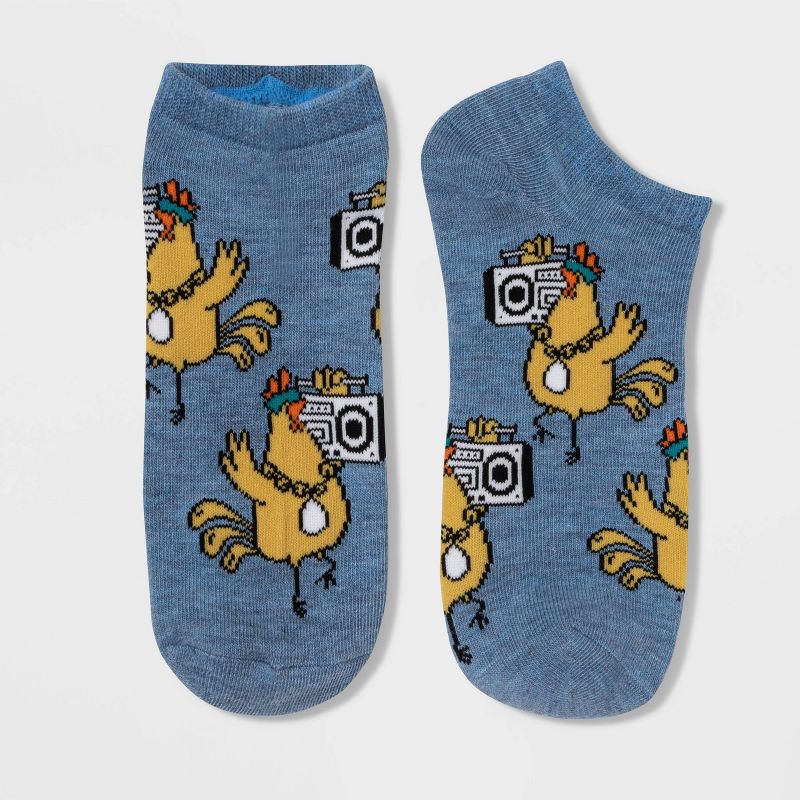 Women's Cool Chick Low Cut Socks - Xhilaration™ Denim Heather 4-10