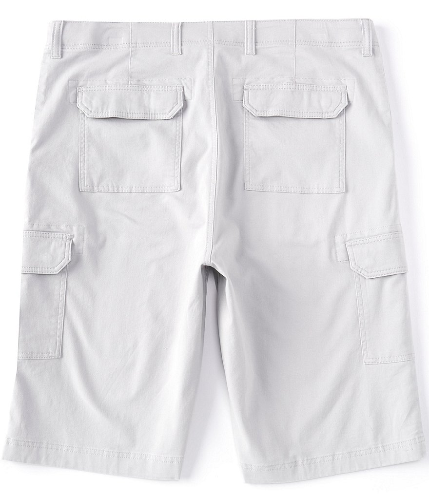 Caribbean Big and Tall 9#double; and 11#double; Inseam Knit Jacquard Shorts