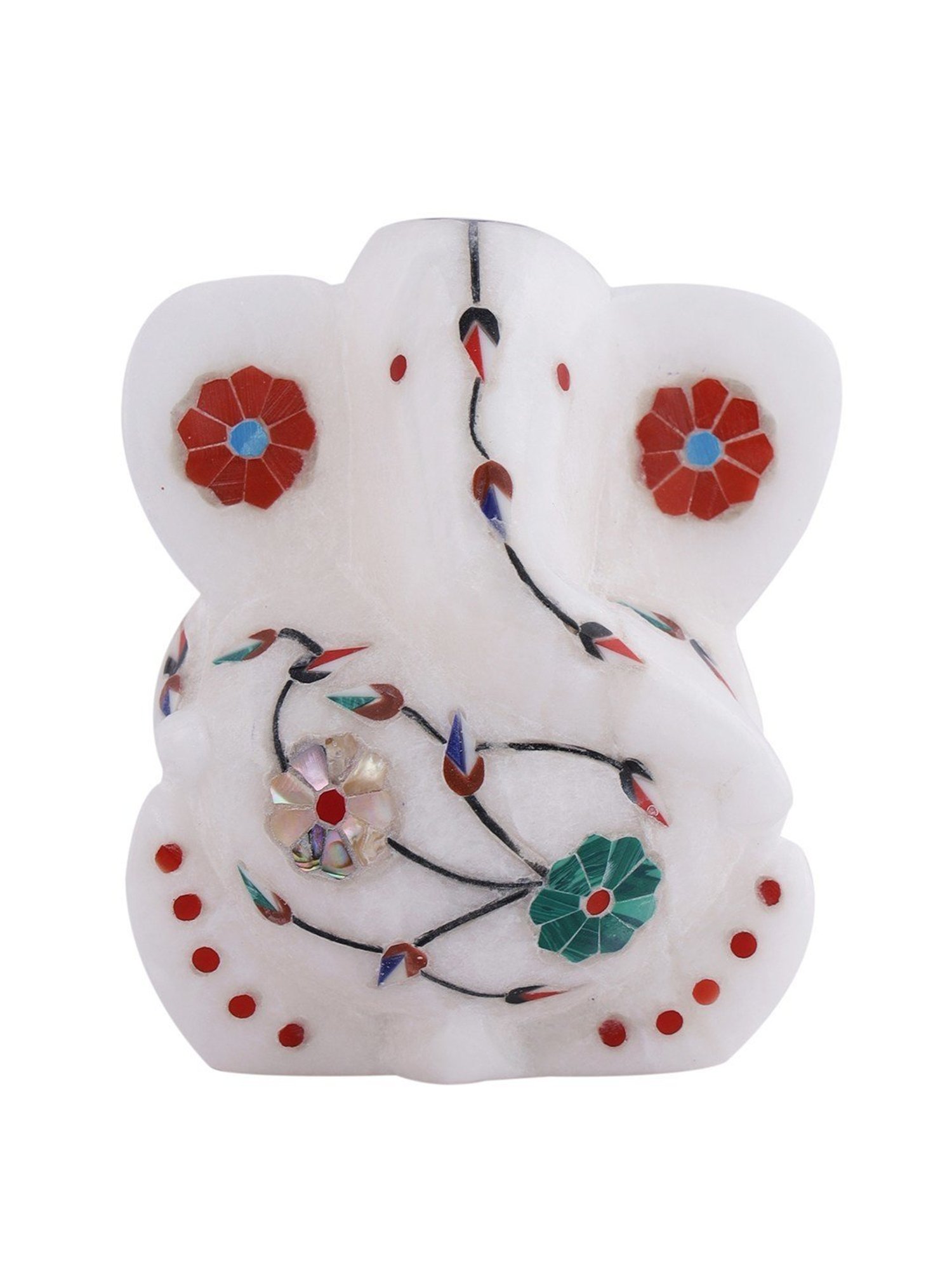 Aapno Rajasthan Marble Ganesha Showpiece