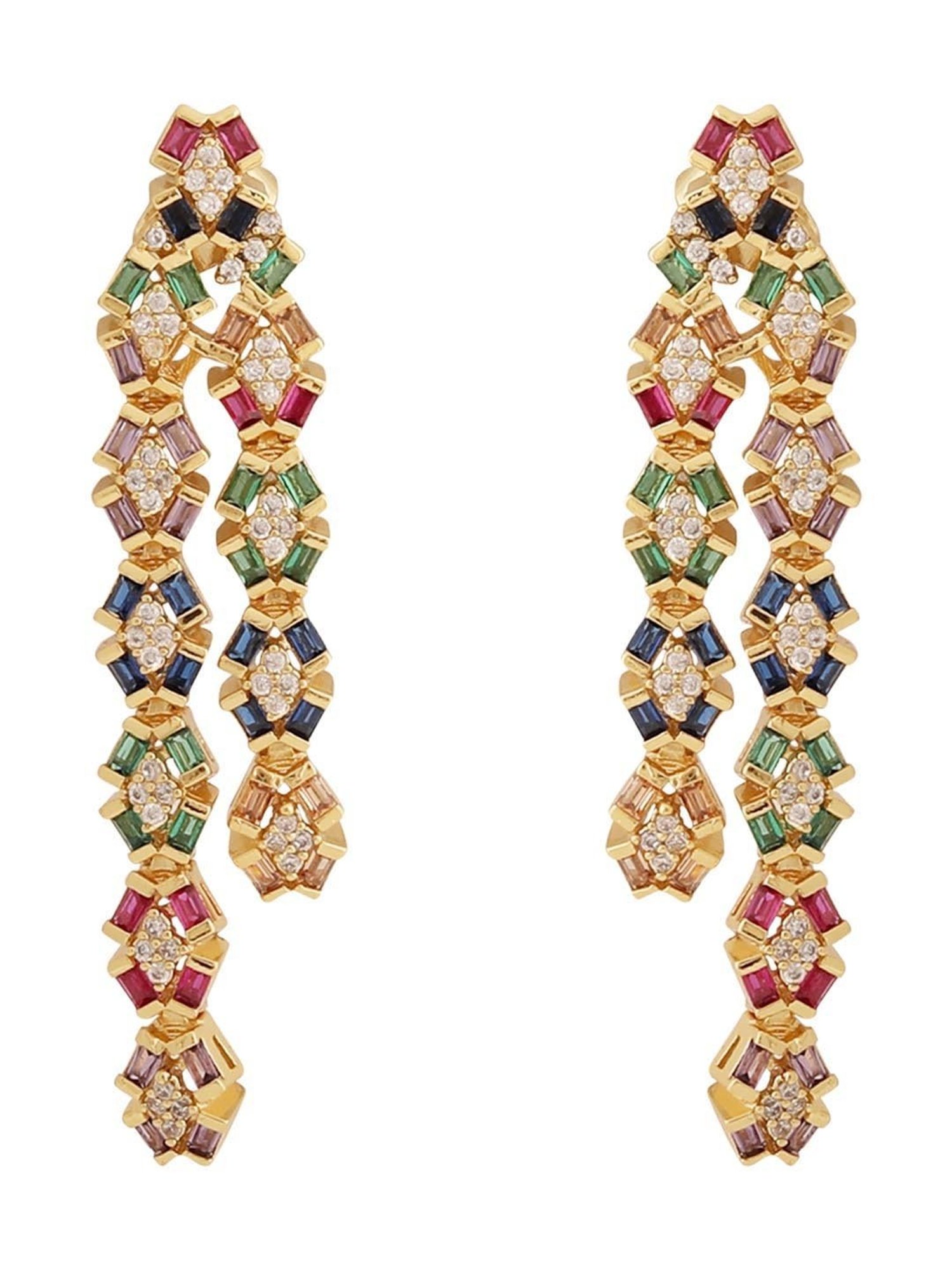 The Real Effect London 800 Silver Earrings for Women