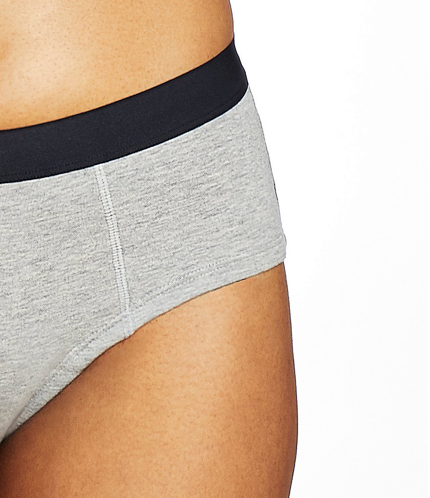 Thinx Cotton Absorbent Brief Mid Rise Brief Period Panty