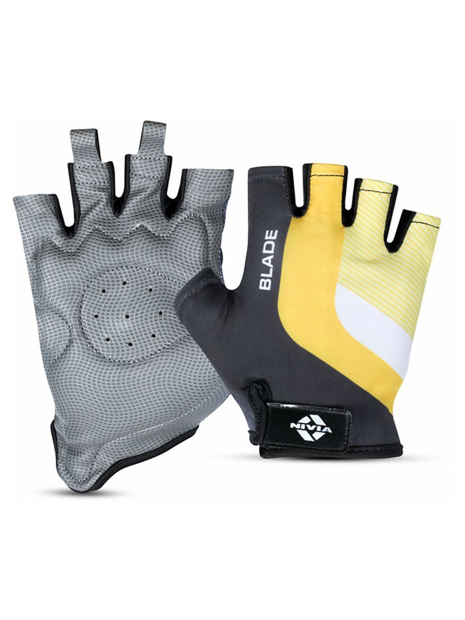 Nivia Blade Gym Glove (Yellow) Size - L2