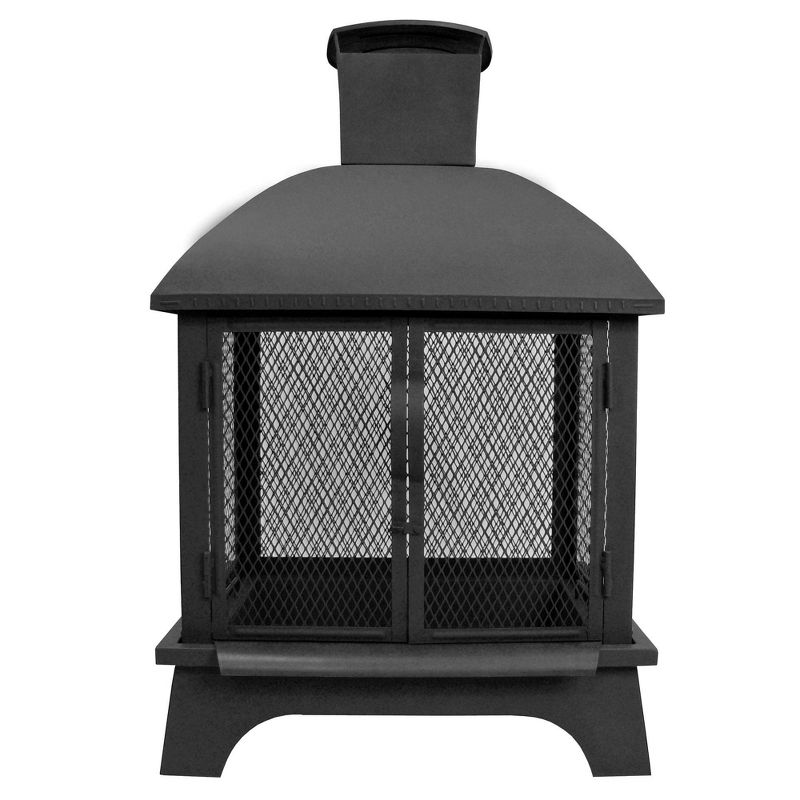 22" Redford Wood Burning Fireplace - Black - Landmann
