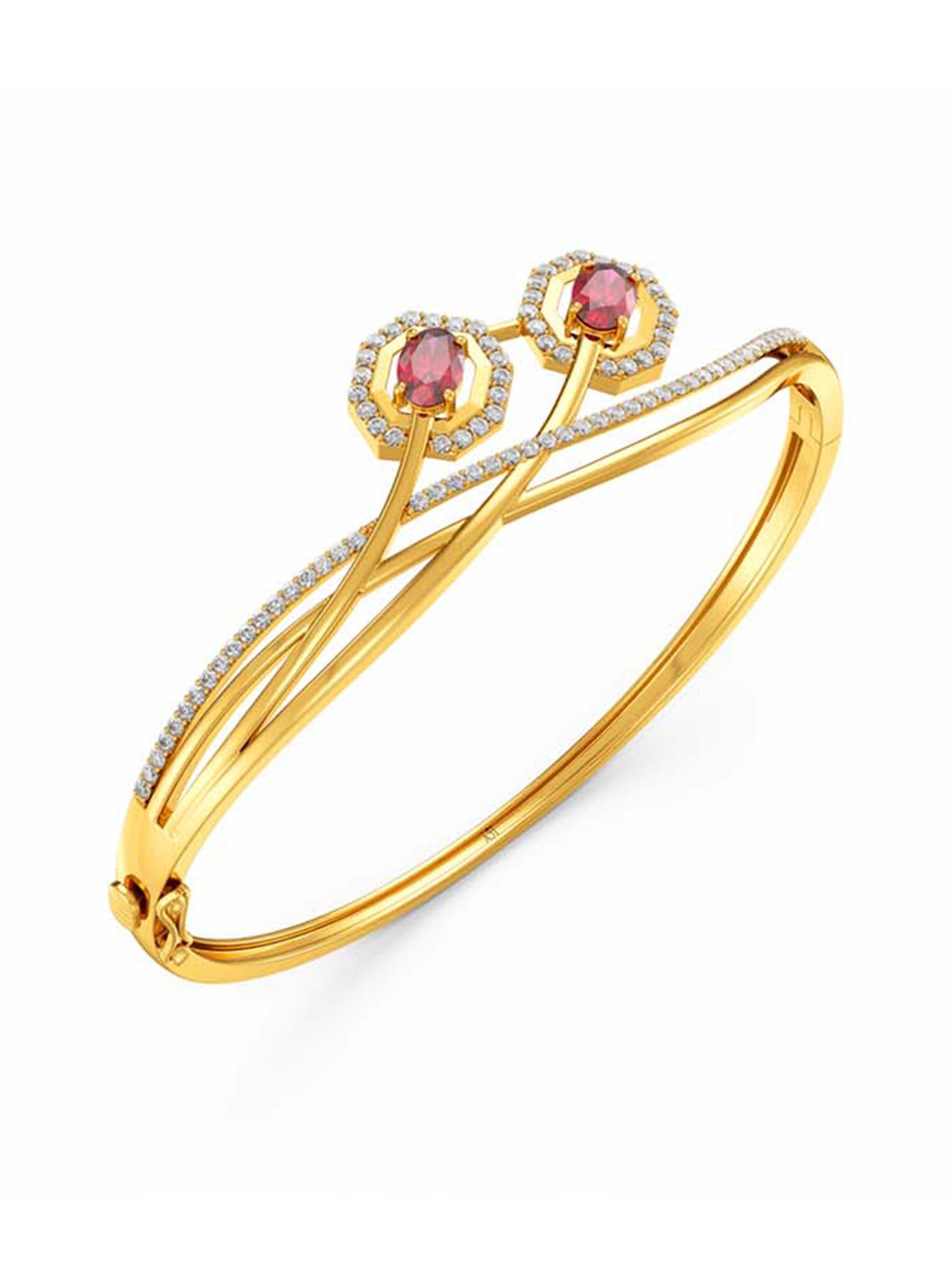 Joyalukkas 22k Yellow Gold Gemstone Bracelet