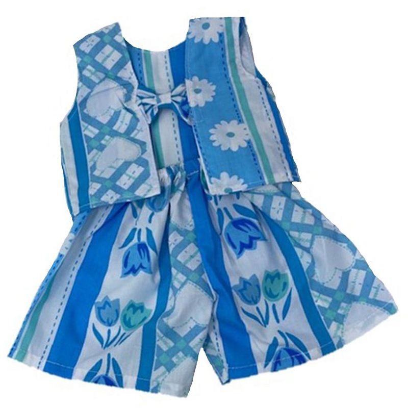 JC Toys Lil' Cutesies Twins 8.5" All Vinyl Baby Doll with Stroller