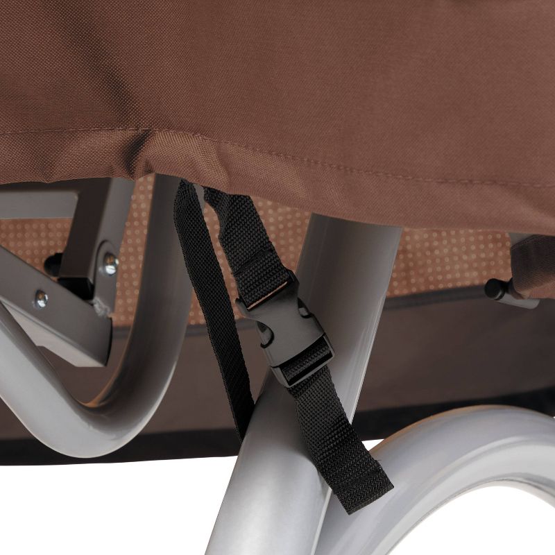 Burbank 4 Pc Outdoor Set Cover - Gray - Safavieh