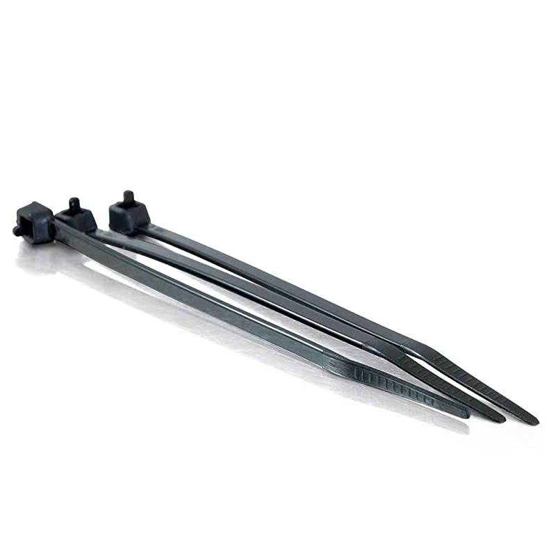43036 4 Inch Cable Tie Multipack 100 Pack TAA Compliant Black