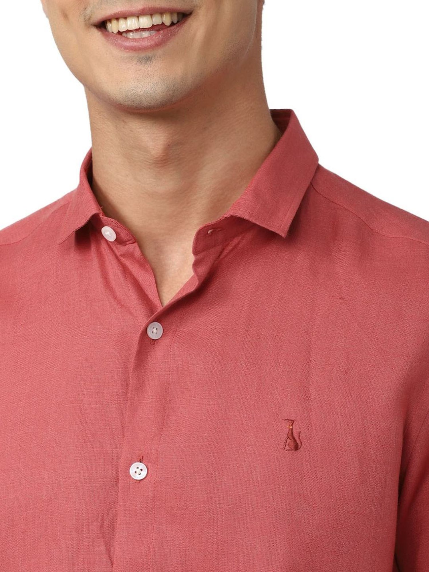 Simon Carter London Pink Slim Fit Shirt