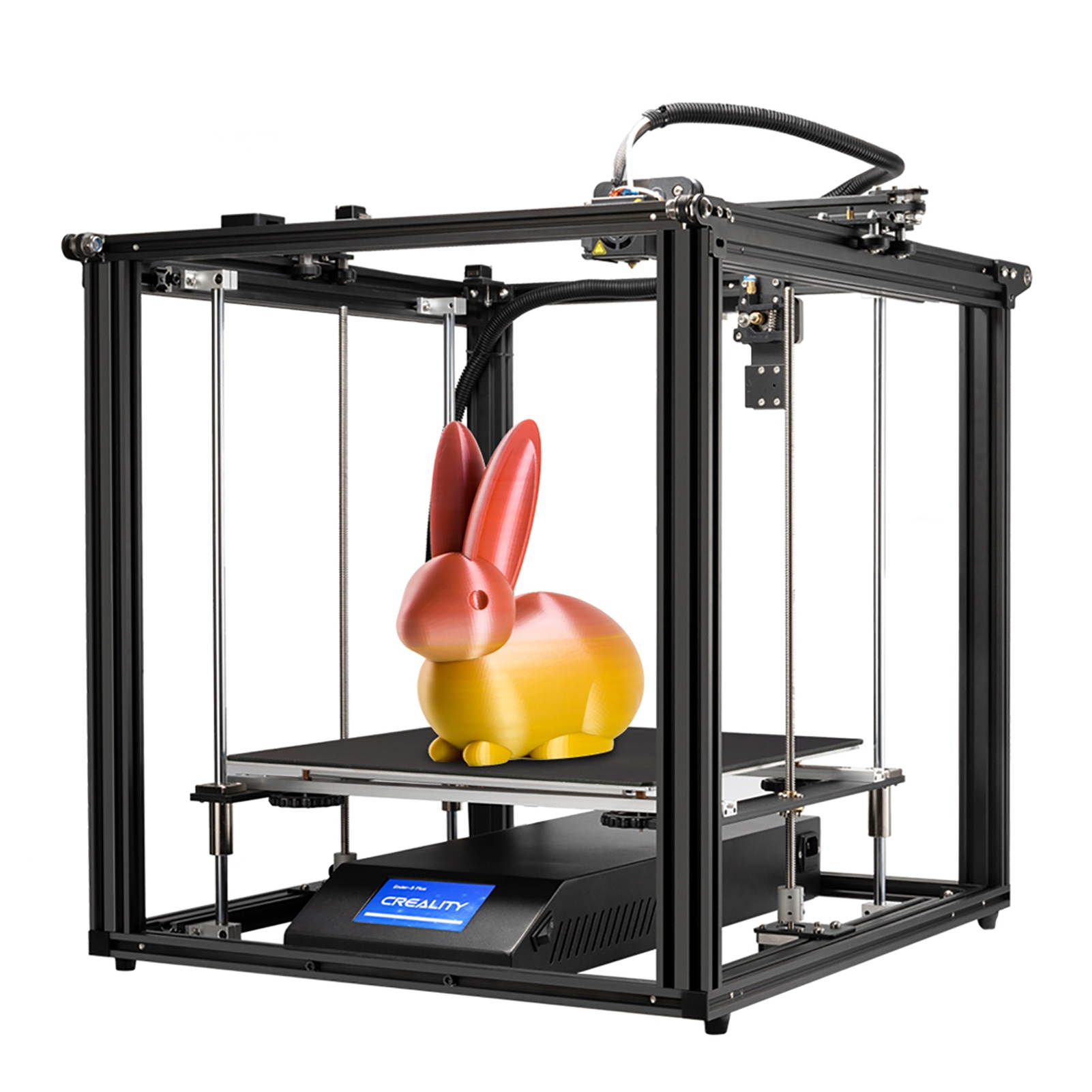 Creality Ender 5 Plus 3D Printer with BL Touch, Tempered Glass Plate and Touch Color Screen, Large Build Volumn 350X350X400mm