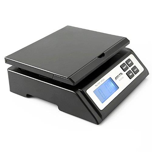 Accuteck Heavy Duty Postal Shipping Scale with Extra Large Display, Batteries and AC Adapter (A-ST85C)