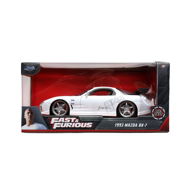 Fast & Furious '92 Mazda RX-7 1:24 Scale Die-Cast Vehicle - Silver