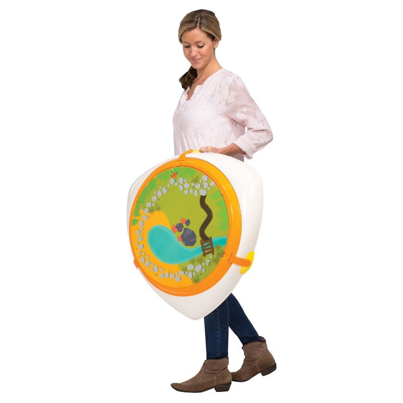 Evenflo Exersaucer Tiny Tropics 2-in-1 Baby Seat + Doorway Jumper